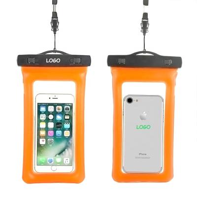 China Touch Screen Floating Universal Custom Wholesale Universal Mobile Phone Waterproof Bag LOGO Mobile Phone Bag Floating Waterproof Bag for sale