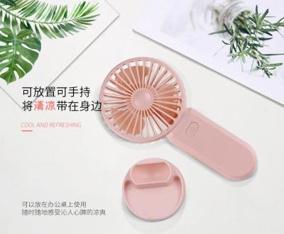 China Rechargeable Fan+Table Fan+Portable+Silent+Can Be Hand Held Rechargeable Fan Mini Mobile Phone Holder Mini Dresser Fan With Mobile Phone Holder Dormitory Desk Fan for sale