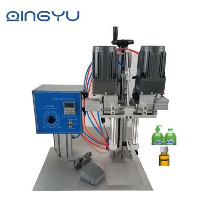 China DHZ-450 Desktop Manual Type Bottle Screw Beverage Capping Machine for sale