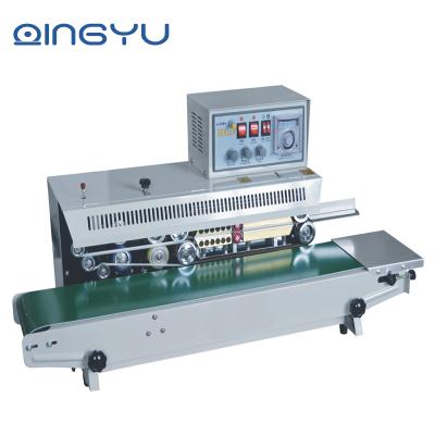 China Food Sealing Machine Strip Sealer , Continuous Bags Sealing Machine for sale