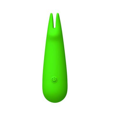 China Full body liquid silicone USB Recharge Liquid Silicone Rabbit Clit Vibrator for sale