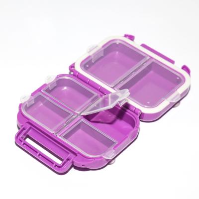 China Pocket Pill Organizer, Portable Travel Pill Box, Compact Dispenser Medicine Case GW5102 for sale