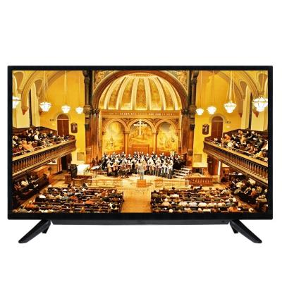 China Hotel TV Factory stock slim 4k UHD android wifi 512M+4G unbreakable display smart tv 55 inch led panel tv led lcd televisions for sale