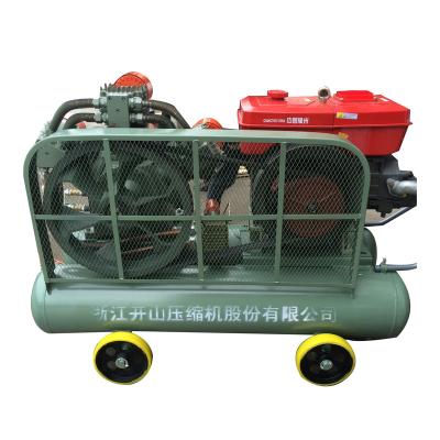 China Factory sale 15KW 20HP lubricated direct belt driven mine used electric air compressor pistons for sale for sale