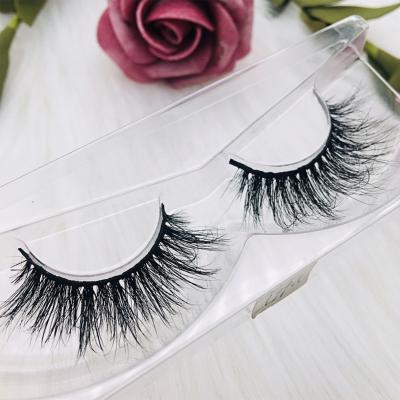 China Factory Wholesale Crisscross Lashes Mink Eyelashes Wholesale Fluffy 3D Real Mink Eyelashes Mink Lashes for sale