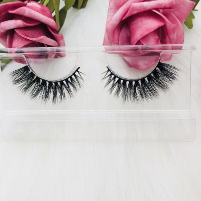 China Best Selling Wholesale Crisscross Lashes Mink Eyelashes Wholesale Fluffy 3D Real Mink Eyelashes Mink Lashes Vendor for sale