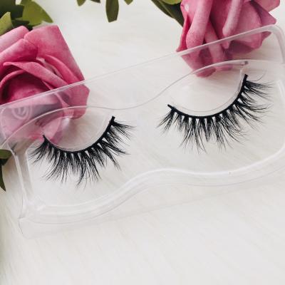 China Wholesale Crisscross Lashes Whispy Fluffy Curly Mink Eyelashes Wholesale Mink Eyelashes Mink Lashes 100% for sale