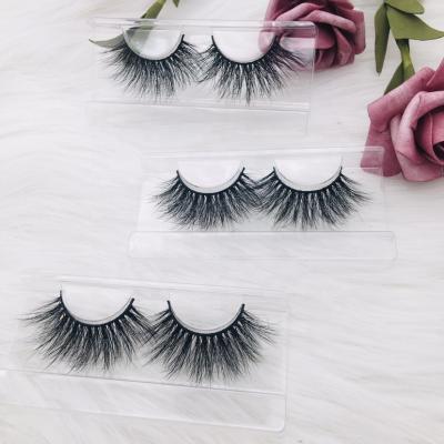 China 100% Factory Cruelty Free Luxury 25MM Hair Crisscross 3D Mink Fluffy Eyelashes Vendor for sale