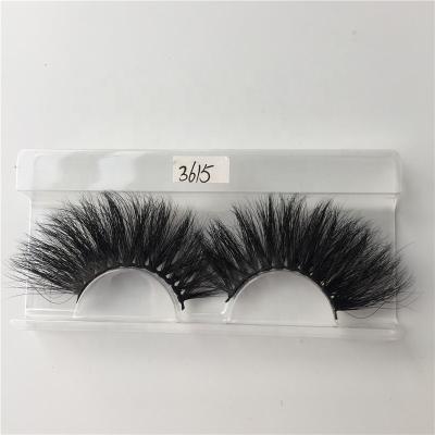 China Wholesale Crisscross 100% Real Mink Eyelash 3D 5D 25MM Mink Strip Lashes Vendors for sale