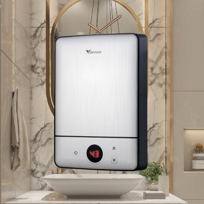 China Brand New Energy Saving Low Power Hotel Hannover 220-240v 3.5kw Mini Instant Electric Water Heater For Shower for sale