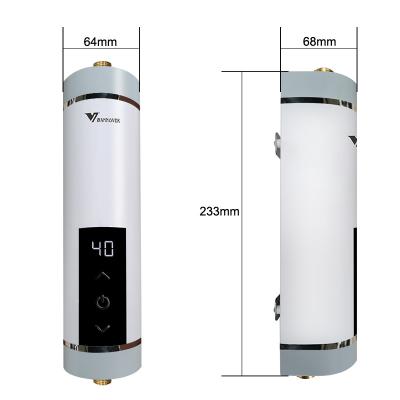 China Hotel Products Instant Electric Shower Water Heater Highly Demand Hannover Tankless Household Good Prices for sale