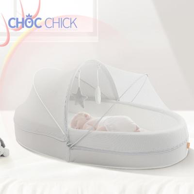 China Cama Cuna Para Bebe Cozy Portable Baby Travel Eco-friendly+Portable+Washable+Amazon Top Selling Baby Nest Soft Newborn Baby Nest Color Pure Organic Single Cotton Newborn Small Nest for sale