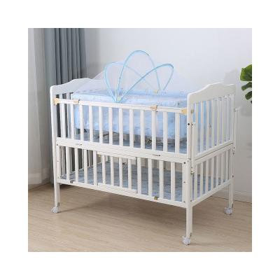 China Amazon Top White Customized No Paint In Stock Professional Manufacturer Unique High Quality Solid Convertible Baby Bounce Hutch for sale