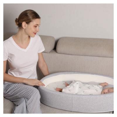 China Eco-friendly+Portable+Washable+Amazon Top Selling Corral Cuna Cuna De Baby Custom Logo Baby Nest Cotton Newborn Baby Nest for sale