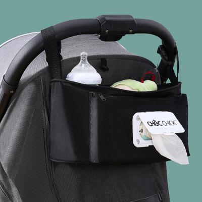 China With Cloth Design New Stroller Accessories Bag, New Design Nylon Baby Strollers Organizer for sale