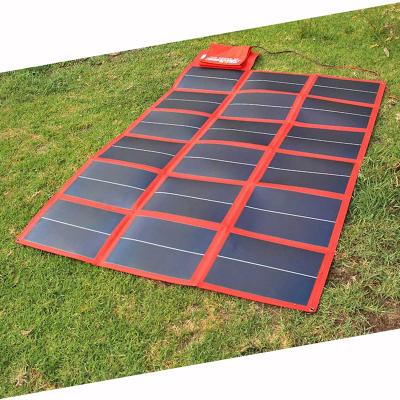 China Flexible solar panel is for charging all devices when outdoor foldable solar panel charge for laptop powerbanks for sale