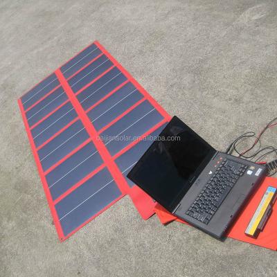 China Thin film solar panel is for charging all devices when outdoor flexible thin film solar panel for charging 12V storage battery for sale