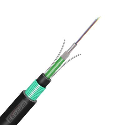 Chine Cable de fibre optique GYXTW monomode de 2 à 12 noyaux, en acier blindé avec g652D à vendre