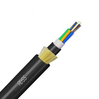 China 24 Core ADSS All-Dielectric Self-Supporting ADSS Fiber Optic Cable SM G652D With Aramid Yarn for sale