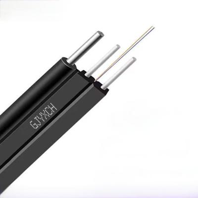China High Speed FTTH Drop Fiber Optic Cable Indoor G652D G657A1 G657A2 1 2 3 4 Core for Network for sale