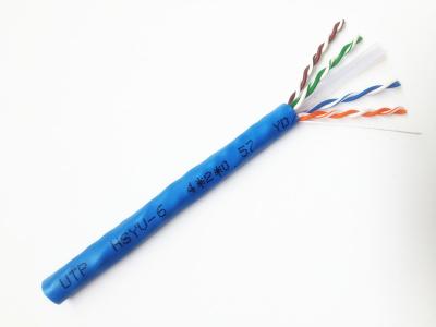 China CAT-6a FTP  UTP CAT6 Lan Cable CAT 6 24AWG Copper Wire Stranded for Switch Port for sale