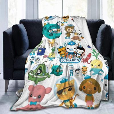 China Anti-Pull Digital Printed Photo Polyester Side Fleece Customized Blanket for sale