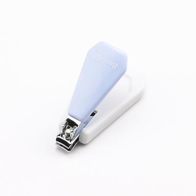 China Eco-freindly Factory Supply Can Custom Logo Nail Care ABS Safety Baby Nail Clippers Baby Trimmer Infant Nail for sale