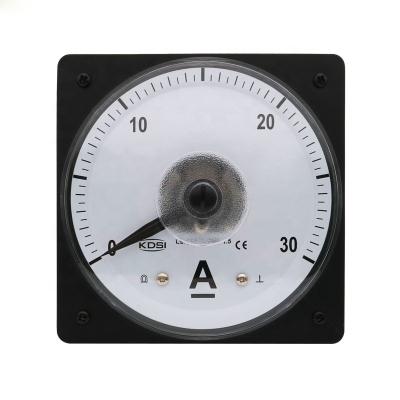 China LS-110 DC30A High Quality Wide Angle DC Panel Analog Amp Meter LS-110 for sale