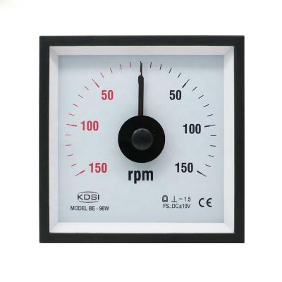 China BE-96W Electronic DC Analog Panel RPM Meter Fit / Aging Test Antistatic CE Approved DC+-10V +-150rpm for sale