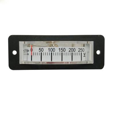 China Small And High Side Sensitivity BP-15 DC250V Thin Panel Analog DC Voltmeter BP-15 for sale