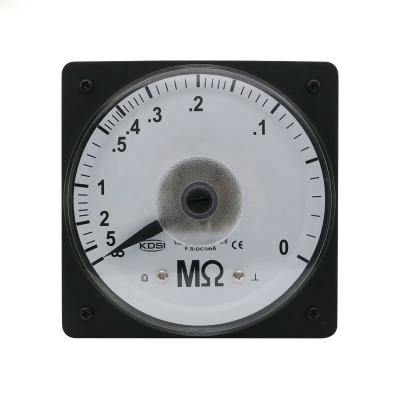 China Hot Sales Wide Angle Marine Meter LS-110 DC1mA Mohm Analog Panel Insulation Meter LS-110 for sale