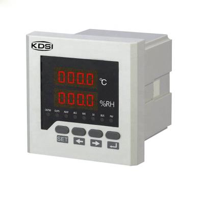 China Could add BE-WSK-303 -40-100C 0-100RH type RS485/Switch digital input /output square temperature and humidity controller for sale