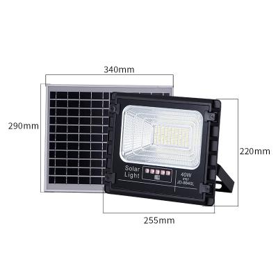 China Warehouse Factory Price Reflector 40W Industrial Outdoor Garden Led Solar Flood Light for sale