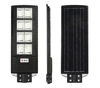 China ROAD 120w Factory Price Sun Power Lifepo4 Battery Integrated Lighting All In One ABS Solar Street Light For Village Road for sale