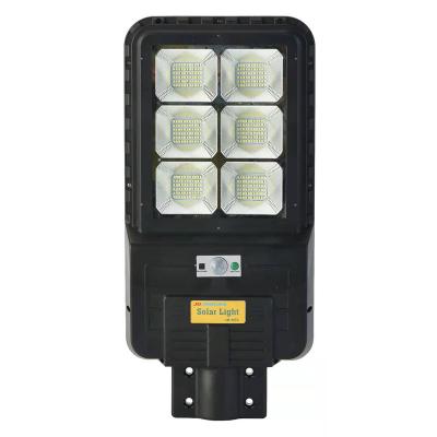 China ROAD wholesale price outdoor lighting 300W IP65 JD Lifepo4 battery integrated ABS solar street light for village road for sale