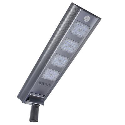 China ROAD China 2022 Customized Aluminum 80w All In One Integrated Solar Led Lamp Street Light For Government Project / Highway / Highway for sale