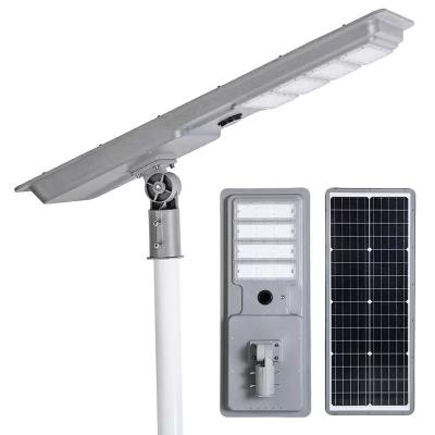 China ROAD Factory Price Ip65 Outdoor Waterproof Road Street Light Smd 100w Integrated All In One Led Solar Street Light for sale