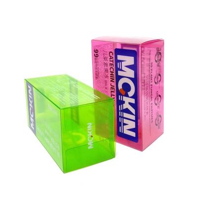 China Handmade Wholesale Custom Packaging Clear PET PVC Presentation Boxes Small Transparent Plastic Box Make Up Gift Packaging for sale