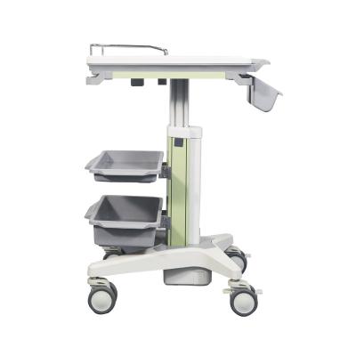 China Metal Drug Cart Computer Medical Nursing Cart , Mobile Cart for sale