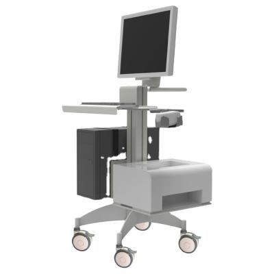 China Metal Workstation Medical Cart, Hospital Mobile Medical Cart for sale