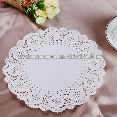 China Viable Paper Lacing Table Mats Restaurant Doily Paper Placemat Pads for sale