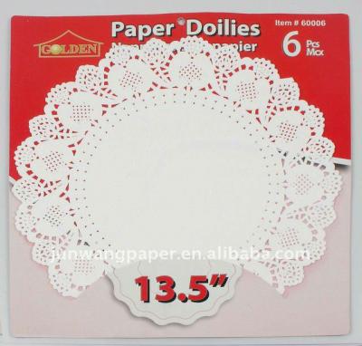 China Decoration food grade paper doilies, vinyl place mat, paper cup coaster, table mat for sale