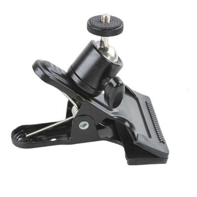 China High Quality High Quality Camera Accessories Desktop Vigorously Hold Camera Black New Action Support Fast Clip For Tiktok Video Camera 210g for sale