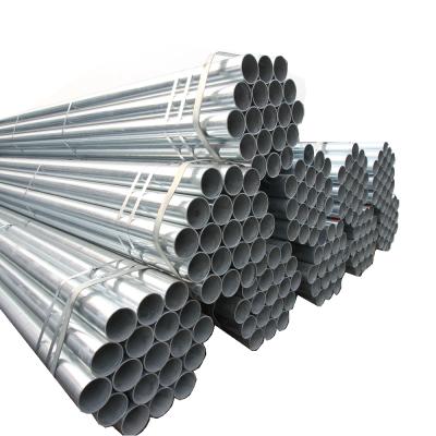 China Welded Drill Pipe Iron Hot Dip Galvanized Round Steel Pipe Schedule 40 6 Meter Galvanized Steel Pipe for sale