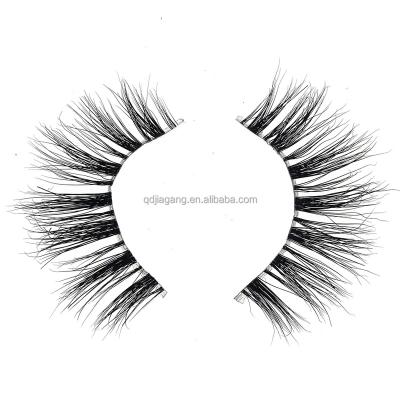 China Clear Strip Lashes 7D Sensitive Invisible False Mink Fur Seller 5d Eyelash Strip Shujiesi Strip Eyelashes for sale