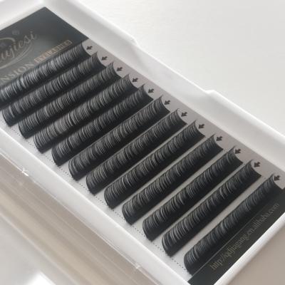 China Single feather lashes 0.03 0.05 0.07 0.10 0.15 different mink eyelash extensions for sale