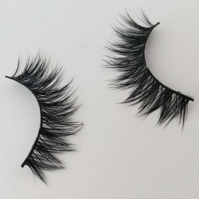 China Delicate Wholesale Super Quality 3D Real Siberian Mink Eye Lashes for sale