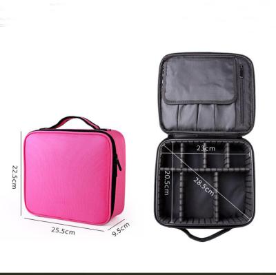 China Fashion Toiletry Bag Travel Accessories Organizer Waterproof Makeup Polyester Mesh Kit Large Hanging Cosmetic Bag for Women for sale