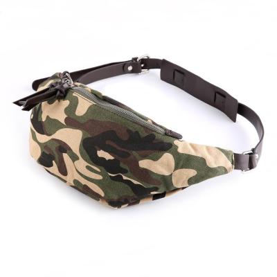 China Water Proof Oxford Camouflage Waist Bag Men Tactical Military Portable Waist Pack Fanny Pack Running Travel Belt for sale