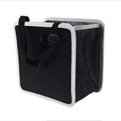 China Luxury Auto Car Trash Can - Car Storage Bag, Folded Oxford Cloth Portable Car Trash Can - Black for sale